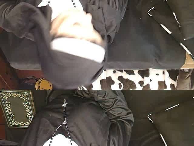 Shy Smokin' Nun