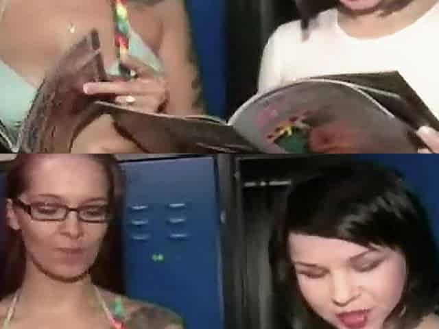 Threesome with the Trainer Under the Shower