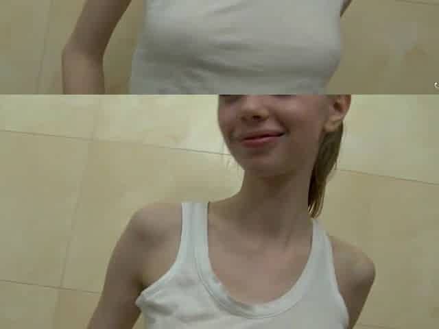 Skinny Teen Paula Z Gets Wild & Frisky In The Bathtub!