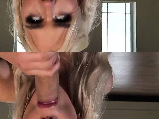 Gina Varney - Dirty Deepthroat... British Blonde Slut Takes