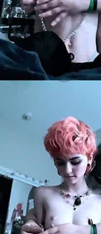Amateur redhead mom in heels real solo