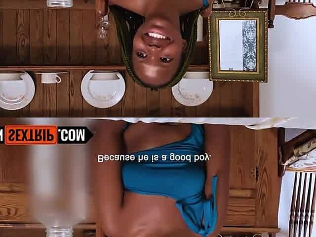 Blameless Tiny 18yo Ebony Gal Exposed & Pounded By Hung American Tourist
