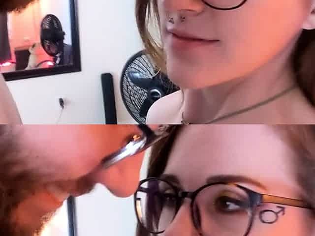 Amateur teen blowjob and cumshot from a guy