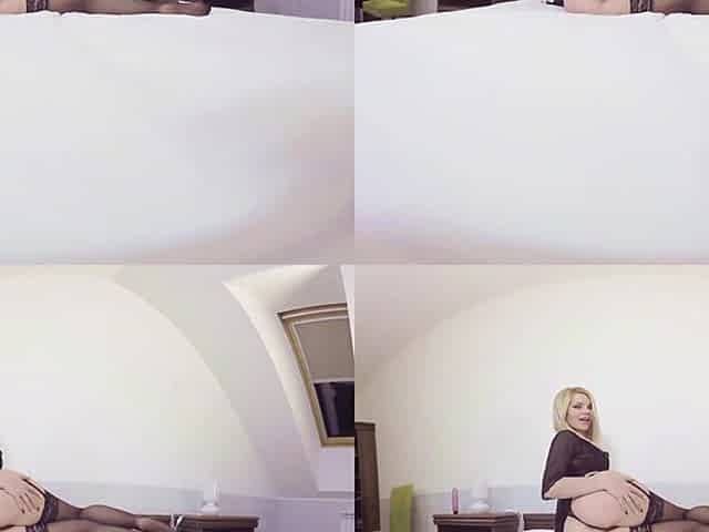 Blonde Babe Fucks Her Toy