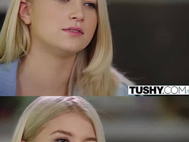 TUSHY Hawt Teen Arya Fae Gets 1st Anal