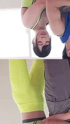 Fitness Influencer Gets Creampied During a Training Session