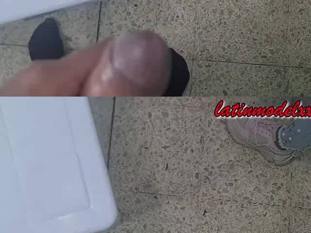 My stepdaughter is on livecam and I make her grab my penis