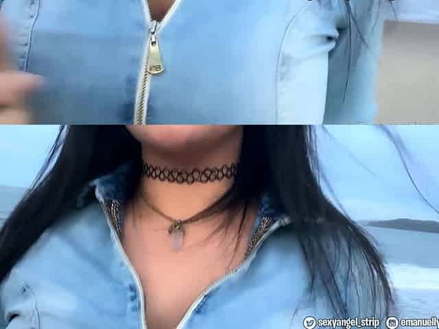 Chubby Brunette Big Boobs Dildo Masturbation