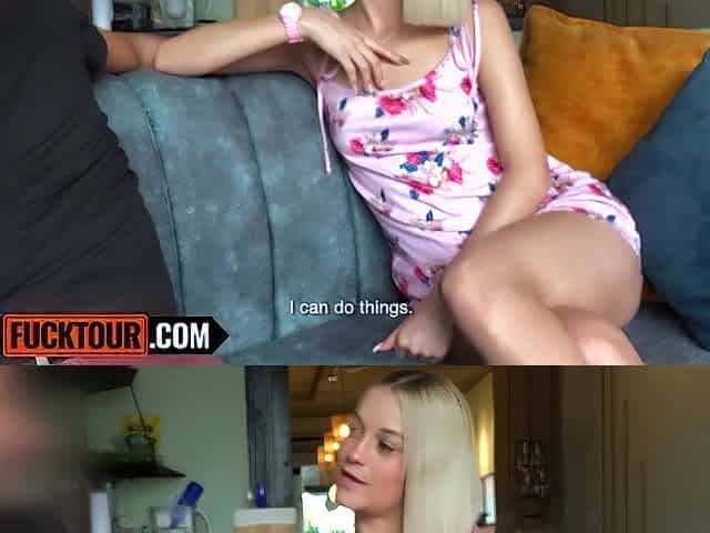 Taut 18yo Blond Colombian Fucked Unfathomable On All Fours By BWC Gringo Chap