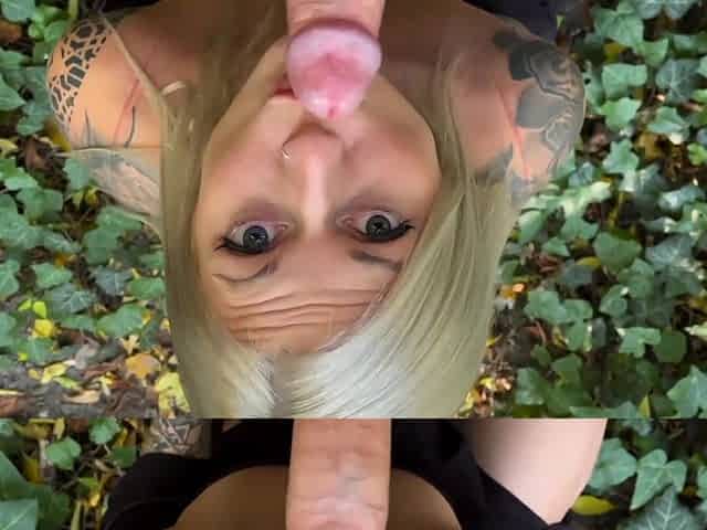Couple lila and sakis getting fucked outdoors for cash