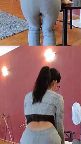 secretary quickly masturbate till the boss comeback