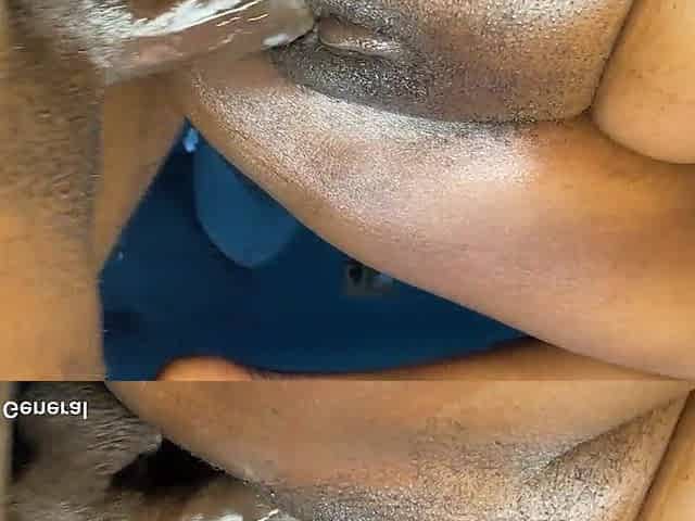 Large ebony penis makes cutie creamy and puts her in a nice mood