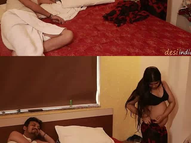Horny Indian Wife Cheating Having Sex Husband Stepbrother