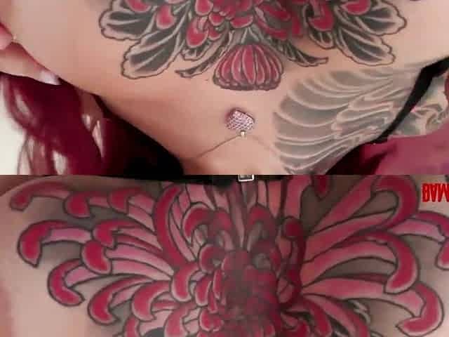 Breasty Tattooed Luna Legend Anal Screwing