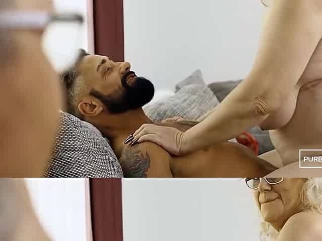 Grandpa Watches His Wife Being Seduced And Fucked By A Younger Fuckboy