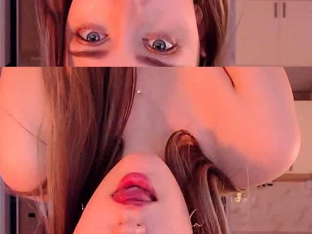 Amateur redhead poses and masturbates with toys