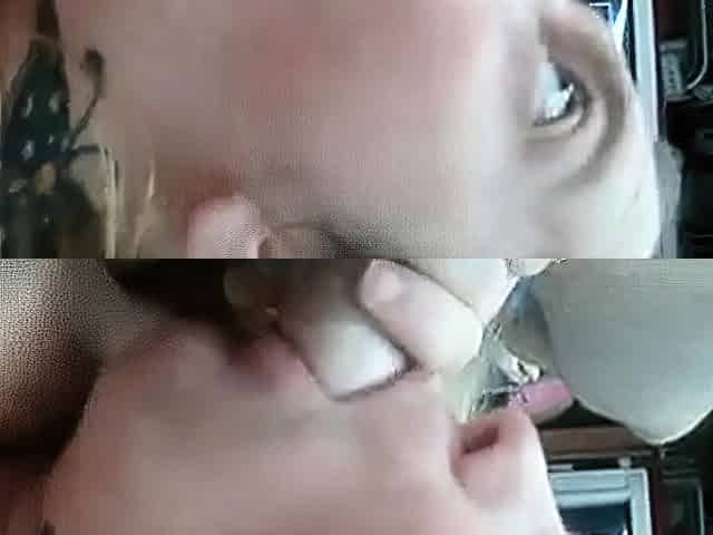 Cock-Sucking Close-Up Webcam Fun With My Husband