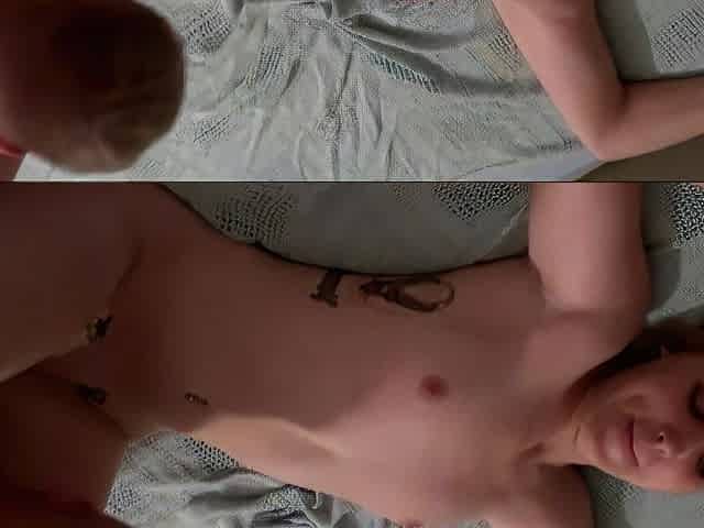Petite teen with small tits gets fucked in various positions, including doggystyle.