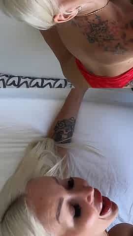 German Blonde with Huge Tits Railed in Miami