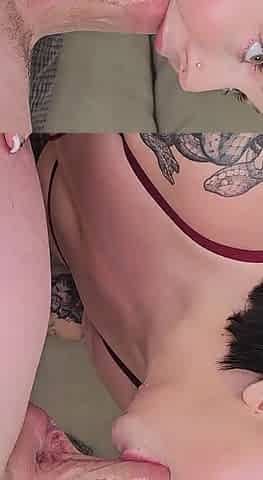 Fucking a Hot Thick Brunette with Massive Tits