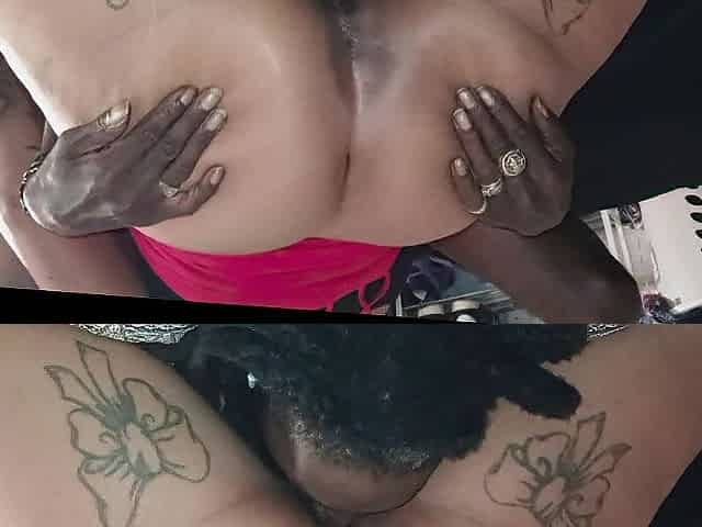 That guy loves to have my cunt in his face for hrs, freaky black pair