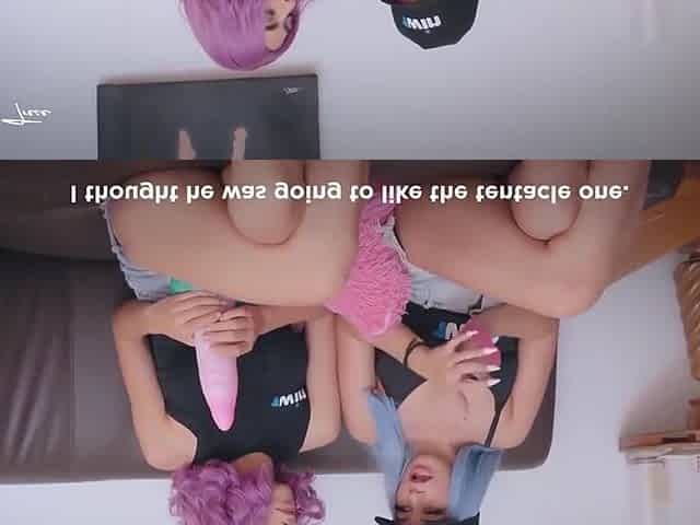 Lesbian Scissoring With Otaku Acquaintance After Breakup - Min Galilea And Alicia Trece