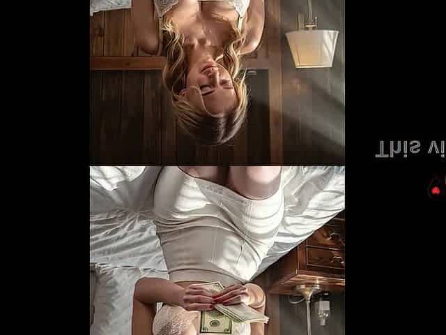 I bought a breasty blond and screwed her in a hotel [AI]