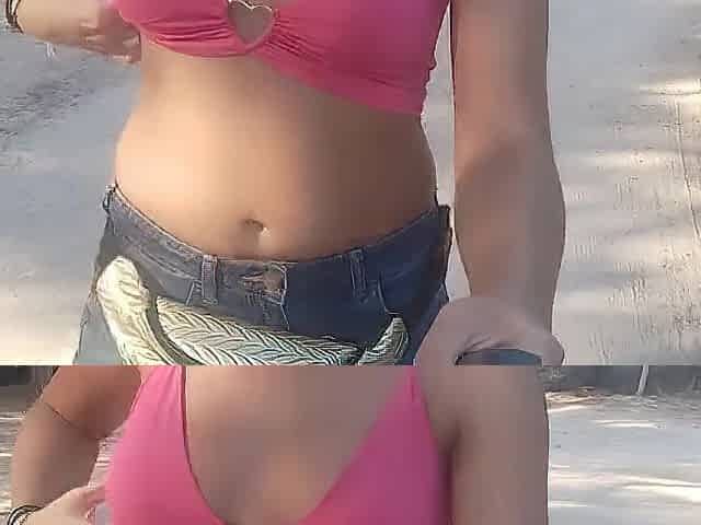 public flashing of titties