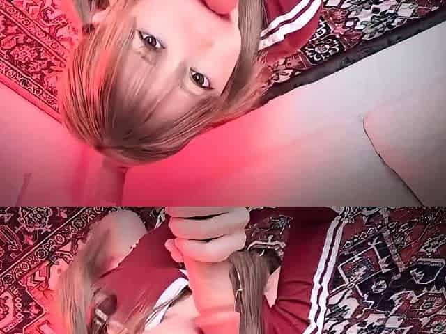 Horny Kitty Kum Fucks Her Dildo