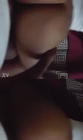 Black teen throwing that large butt on my bbc