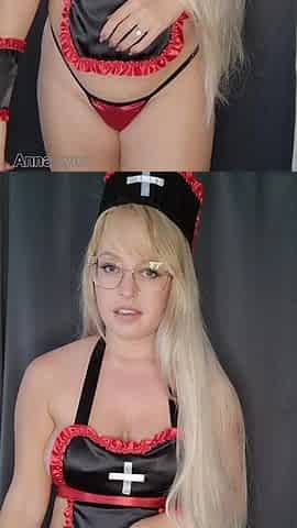Sexy Nurse Blows Your Cock