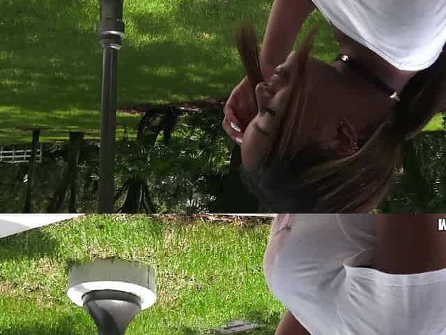 Wonderful black humpette memorable POV scene