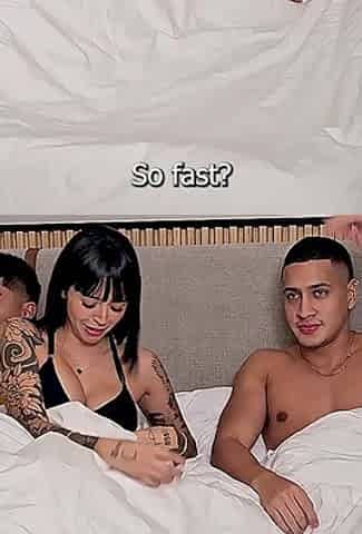 Cuckold Wife Secretly Fucks Her Husband's Friend Next to Him - Max Betancur and Luna Vitaler
