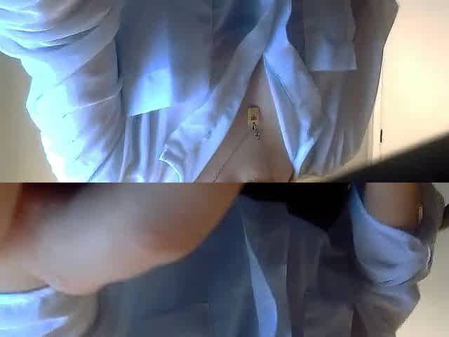 Fingering cunt and licking the fingers nasty secretary masturbation during the time that should be working