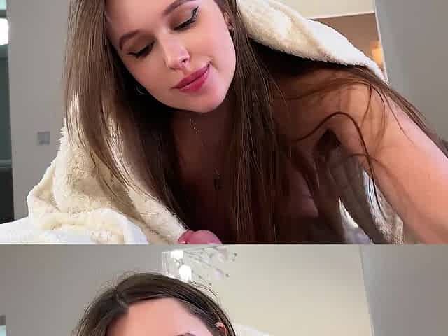 Woke up from a slobbery oral and got ass drilling as a gift