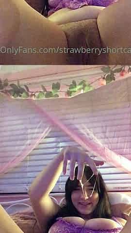 Hottest brunette solo webcam masturbation 2