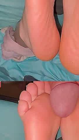 German MILF Foot Fucking Beautiful Soles