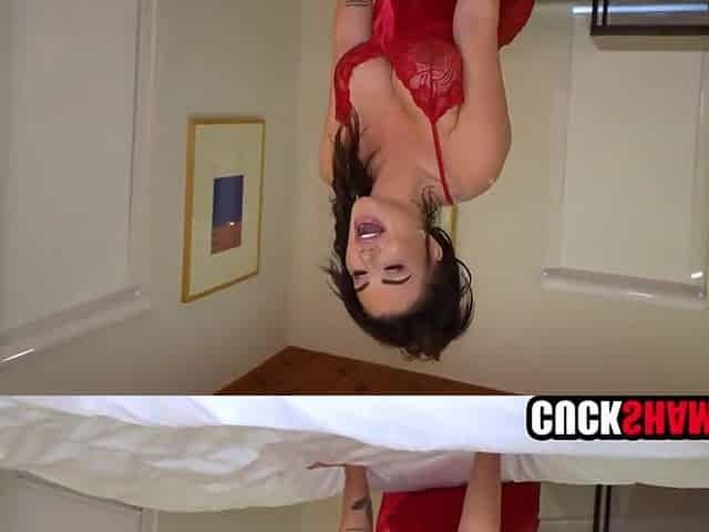 Wife gives cuckold hubby a peculiar present for step father's day - Savanah Storm