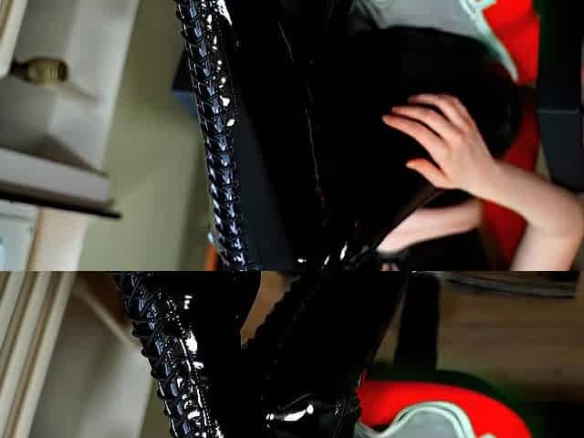 Lack und Leder Wixxtalk..German Teen