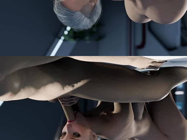 Nexus 3 3D animation fuck on space station with sexy blonde