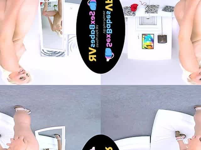 Mirror Games - Shaved Blonde Hardcore - Sexlikereal