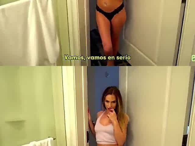 My stepsister is bored and shows me her underclothes (Spanish subtitles) see full tusub3.blogspot.com