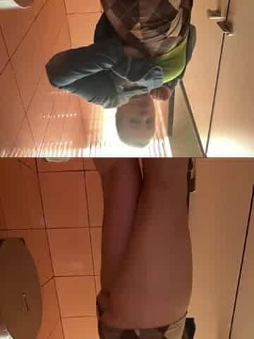 Fingering and squirting in the public