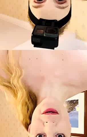 Mature blonde enjoys some hardcore masturbation action
