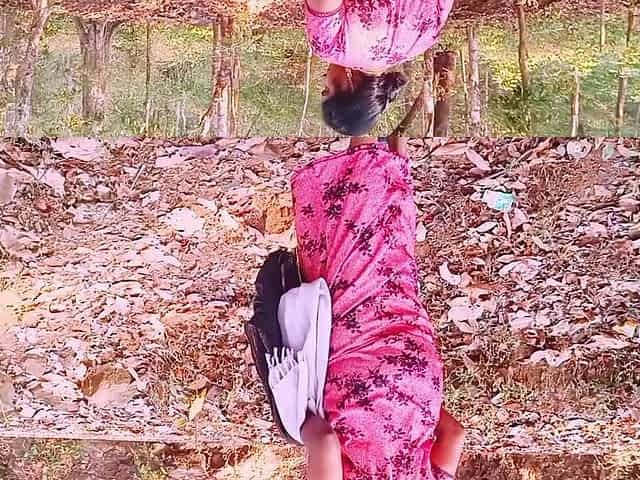 Desi Stepmom and Stepson Jungle Romance Hardcore Fucking. Telugu Dirty Talks.