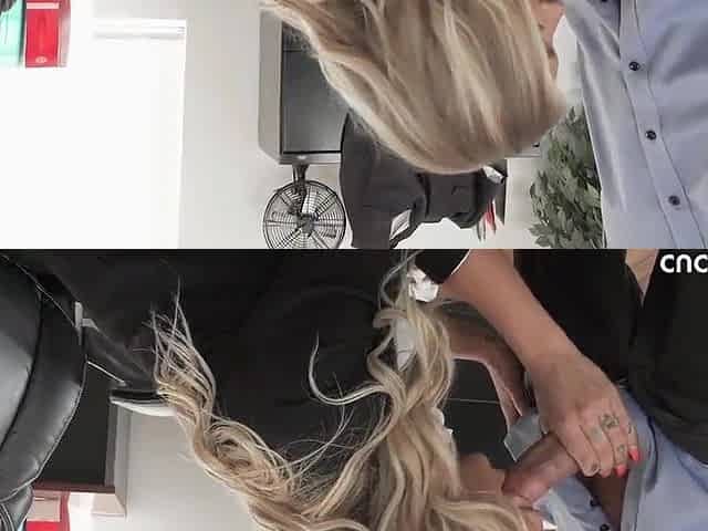 Sissy Hubby Watches Breasty Blond Wife Gets Eaten And Banged