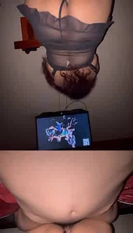 She Moans with Pleasure I Fuck Her with Black Baby Doll and She Gives Herself Some Delicious Sittings
