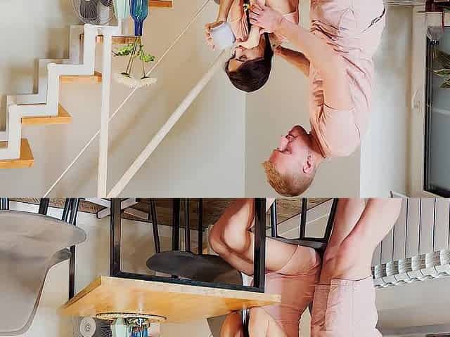 Wanted Coffee But Got A Large Knob In The Booty