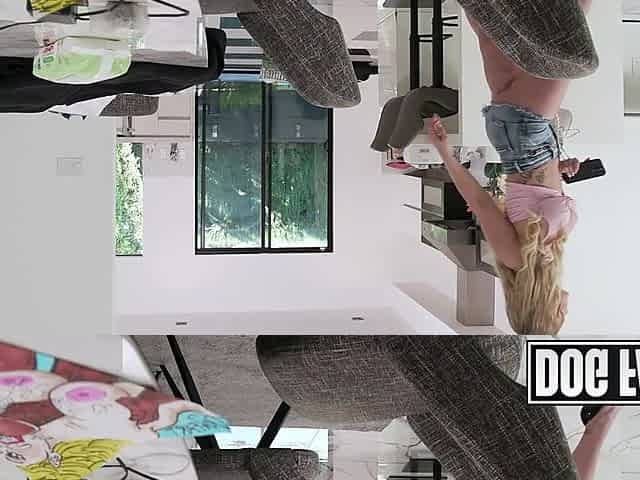 Busty MILF Landlord Katalina Kyle Gets Turned On By BBC Sticking Out Of His Briefs
