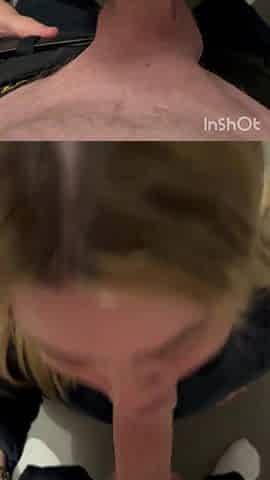 That babe sucked me and her large booty made me cum twice